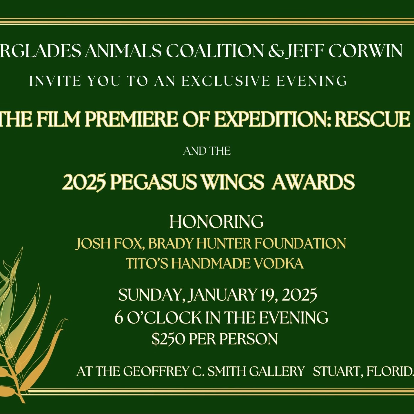 Expedition: Rescue & Pegasus Wings Awards - logo